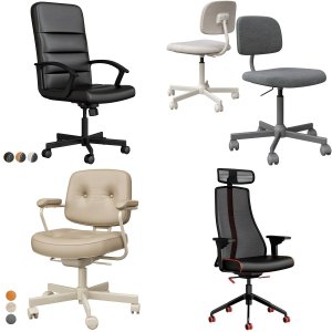 19 Office Сhairs on wheels SALE