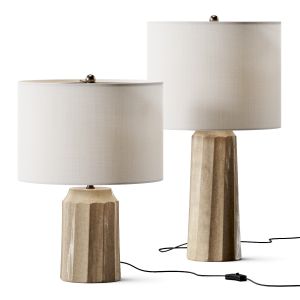 Pottery Barn Ontario Ceramic Table Lamps