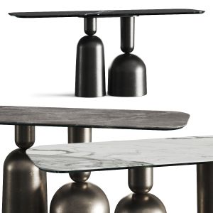 Bonaldo Cop Marble Console Tables