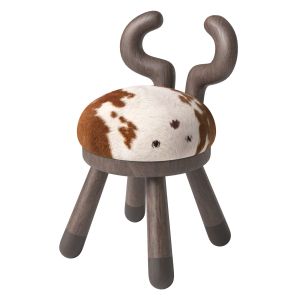 Cowhide Chair By Takeshi Sawada