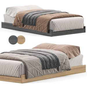 Abridged Charcoal Glaze Rolling Kids Twin Bed