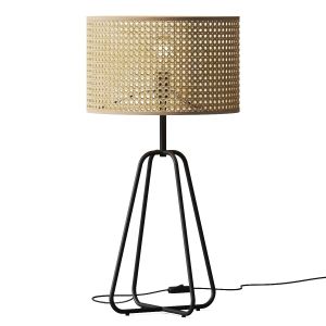 Pottery Barn Abacus Cane Table Lamp