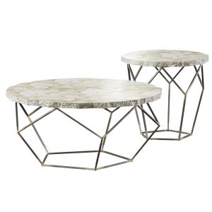 Palecek Loren Fossilized Clam Table