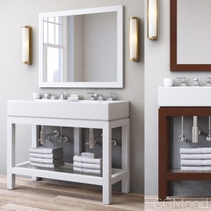 HUTTON DOUBLE CONSOLE WASHSTAND