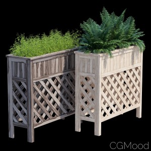 Raised Patio Planter 36