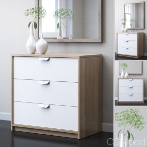 IKEA ASKVOLL 3-drawer chest