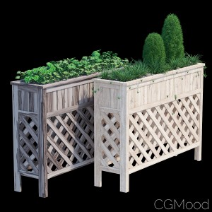 Raised Patio Planter 48