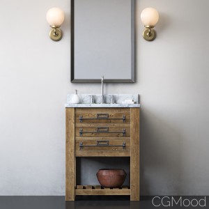 Mercantile Powder Washstand