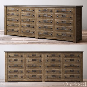 Zinc-top Mercantile Sideboard