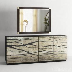 Bernhardt Chest With Mirror