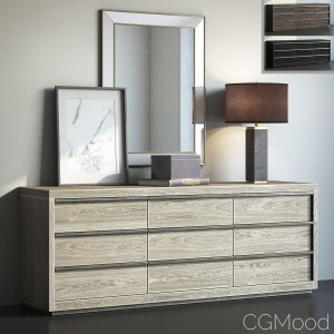 Bezier 9-drawer Large Dresser