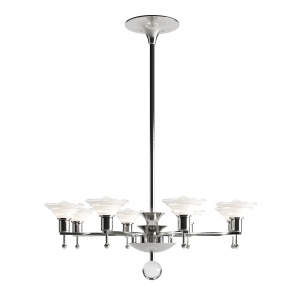 Charles Edwards - 8 Arm Deco Chandelier