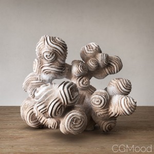 Author Sculpture Coral