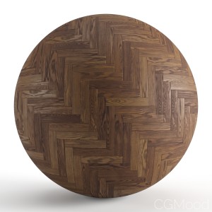 Seamless Texture Of Oak Herringbone Parquet. Pbr