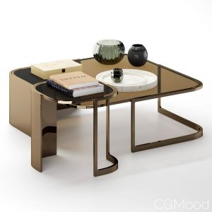 Coffee Table Bent Fendi Casa