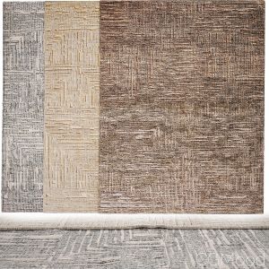 Labirinto Hand-knotted Wool Rug  Low Poly