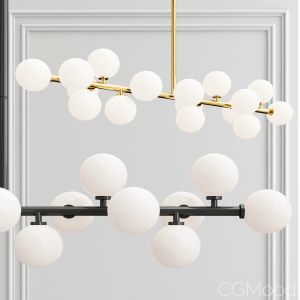 Bubble Stik Cold Chandelier