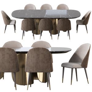 Oscar Opera Contemporary Table And Chair Diva Sb