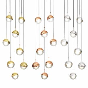 Dora 3 Led Linear Suspension Light By Seed Design