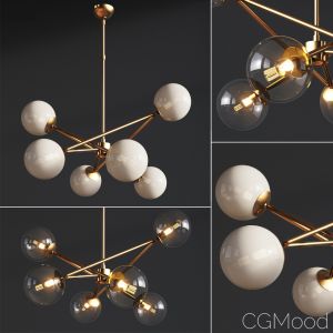 Turenne Large Dynamic Chandelier Circalighting