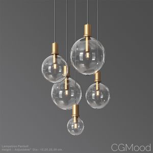 Lampatron Penball Minimalist Lamp-suspension Glass