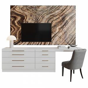 Tv Stand Set 02