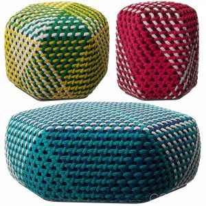 Tramae Pouf By B&b Italia