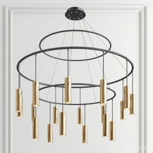 Polu Tube Round Chandelier