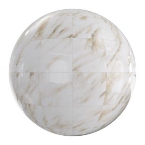 Calcatta Marble Floor | Sbsar | Png | 4k | Seamles