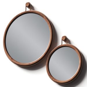 Stellar Works Utility Round Wall Mirrors