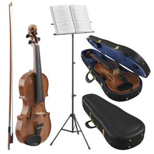 The Violin With Case