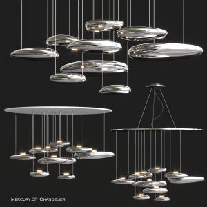 Mercury Sp Chandelier By Artemide