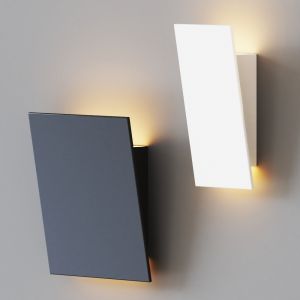 Angled Plane Wall Sconce By Robert Sonneman