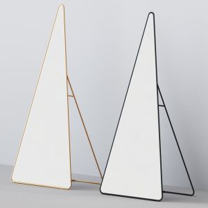 Triangle Standing Mirror By Urban Outfitters