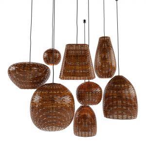 Luminaria Corrugated Board Pendant Light