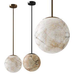 Savina Alabaster Pendant Light