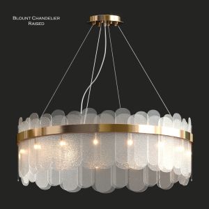 Blount Chandelier Raised