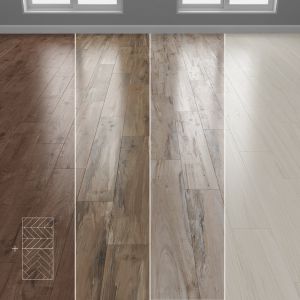 Parquet 4 Colors Linear Herringbone Chevron Setq10