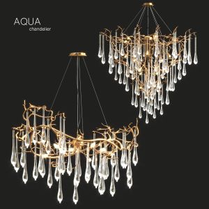 Serip Aqua Chandeliers