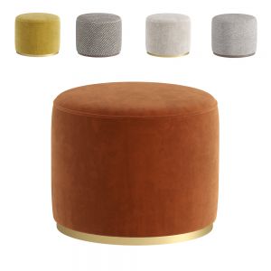 Tape Modern Pouf