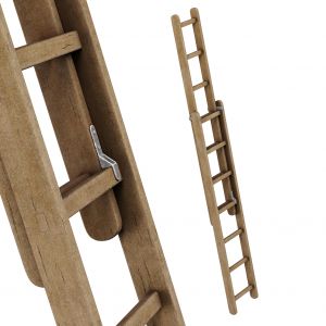 Old Wooden Ladder