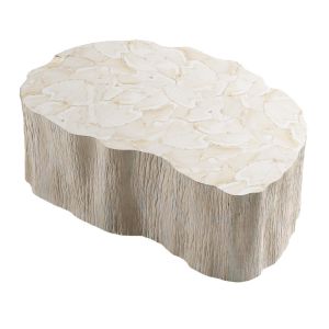 Palecek Camilla Fossilized Clam Coffee Table