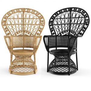 Nassor Rattan Peacock Chair