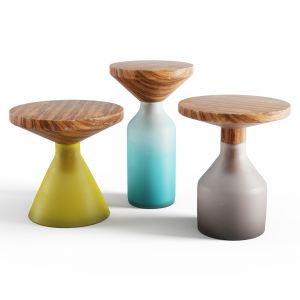 Congruent Series Side Tables (3 Models With Old An