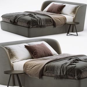 Rolf Benz 1400 Tondo Fabric Bed