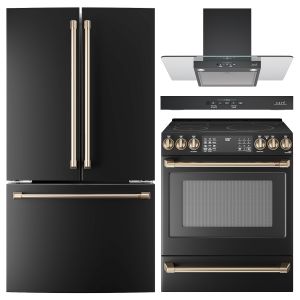 Ge Cafe 3 Piece Kitchen Appliances Package