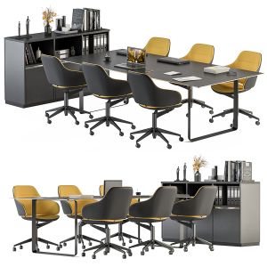 Meeting Table With Office 220