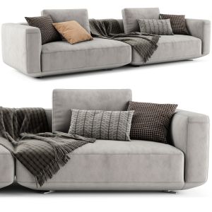 Zanotta Pianoalto 2 Elements Sofa