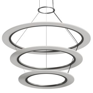 Sonneman Arctic Multi Tier Ring Pendant Lamp