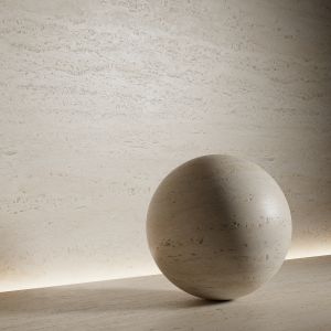 Stone Material, Travertine, Pbr, Seamless